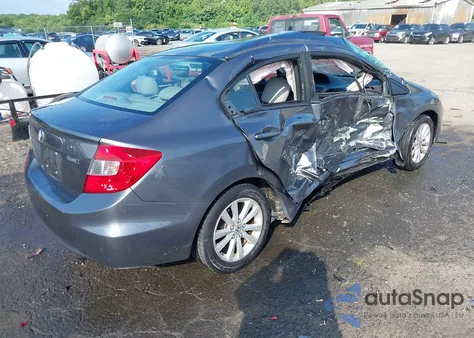 2012 Honda Civic Ex-L из США, поврежденный, VIN 19XFB2F98CE314819